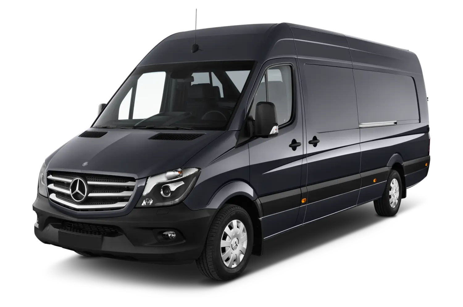 Mercedes Sprinter 12-seat minibus for large group transportation in Mykonos