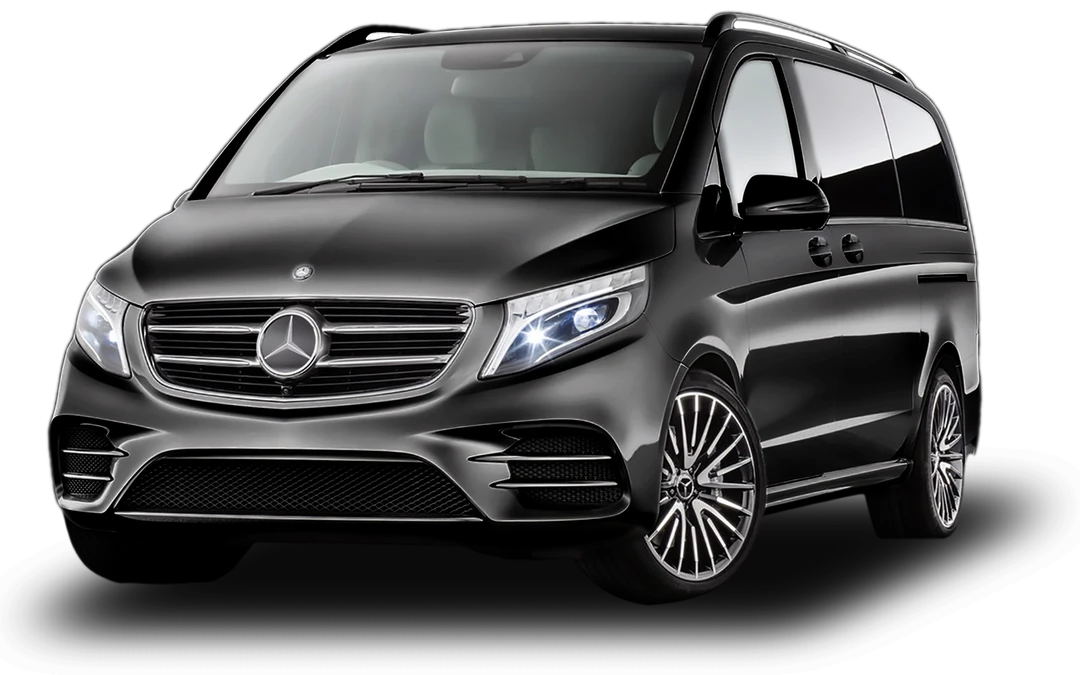 Mercedes Vito luxury van for group transfers in Mykonos