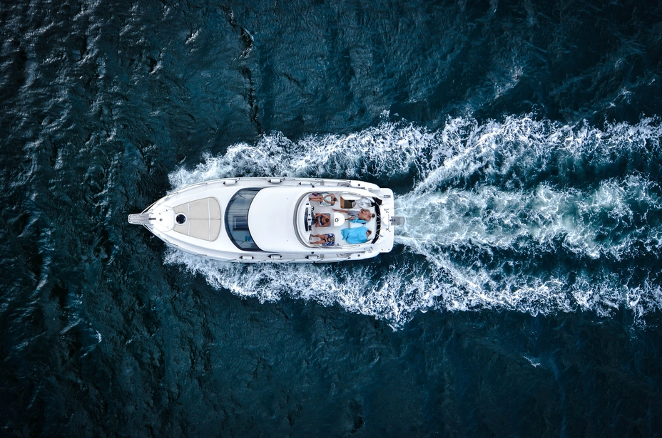 Luxury yacht rental service in Mykonos for sea adventures and island hopping